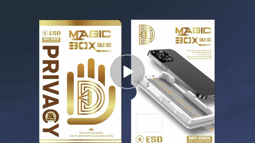 Folie de Sticla Privacy pentru iPhone cu kit de auto-montare